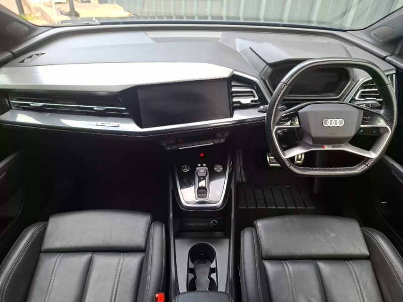Audi Q4 E Tron 220Kw 50 Quattro 82Kwh S Line Blue #3