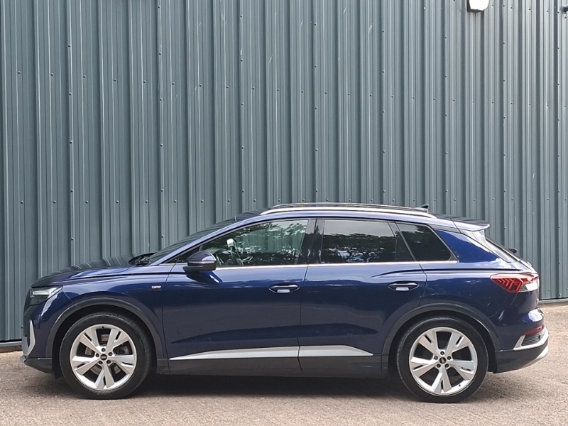 Audi Q4 E Tron 220Kw 50 Quattro 82Kwh S Line Blue #4