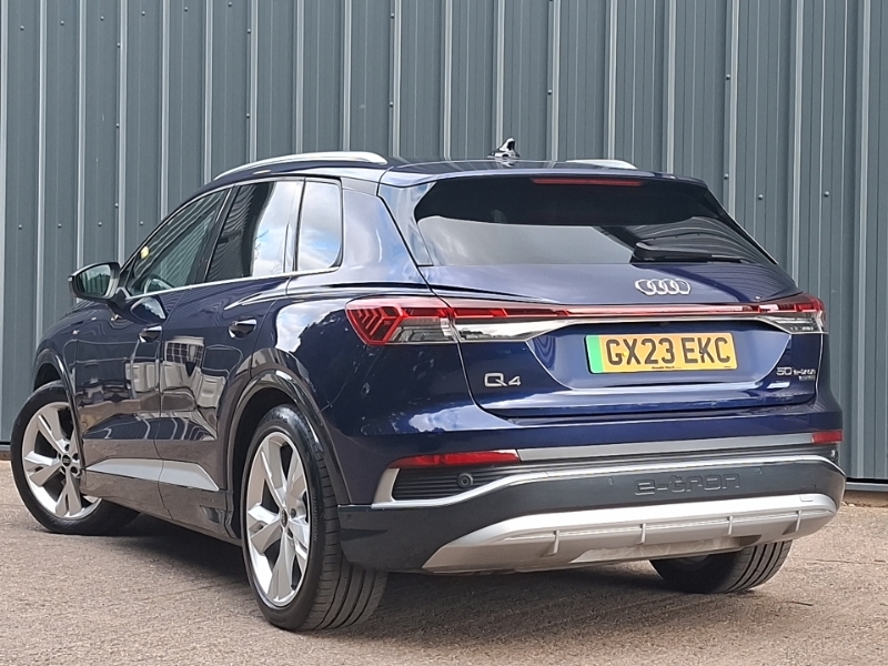 Audi Q4 E Tron 220Kw 50 Quattro 82Kwh S Line Blue #2