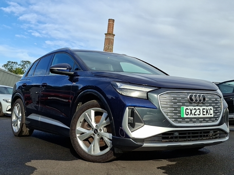 Audi Q4 E Tron 220Kw 50 Quattro 82Kwh S Line Blue