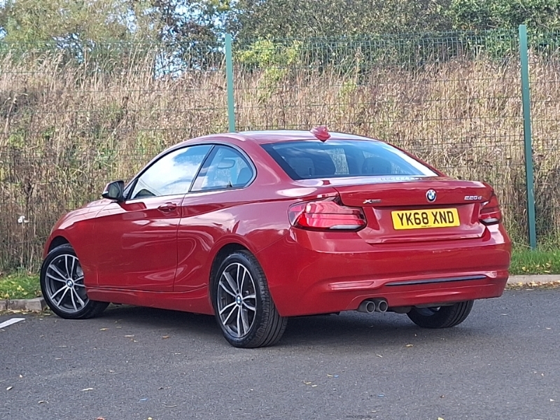 BMW 2 Series 220D Xdrive Sport Nav Step Red #2