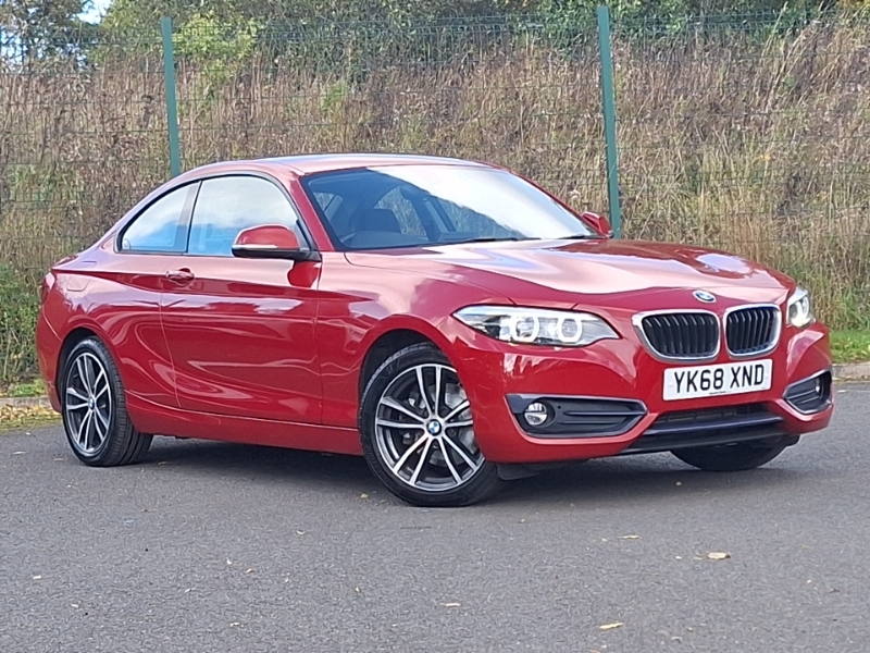 BMW 2 Series 220D Xdrive Sport Nav Step Red
