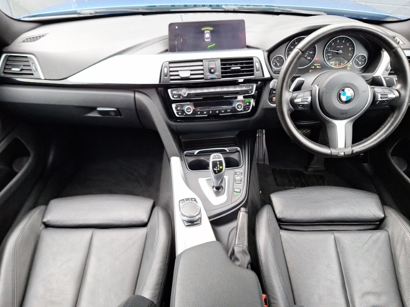 BMW 4 Series 420I M Sport Professional Media Blue #3
