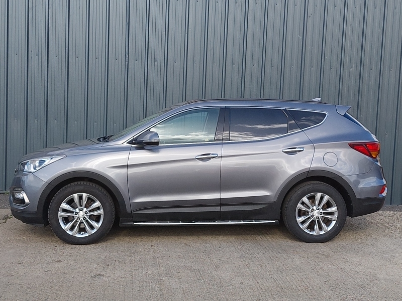 Hyundai Santa Fe 2.2 Crdi Blue Drive Premium 5 Seats Grey #4