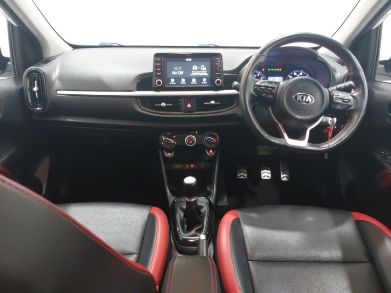 Kia Picanto 1.25 Gt-line White #3