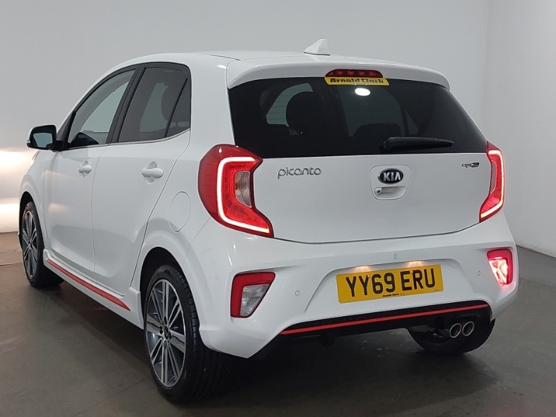 Kia Picanto 1.25 Gt-line White #2