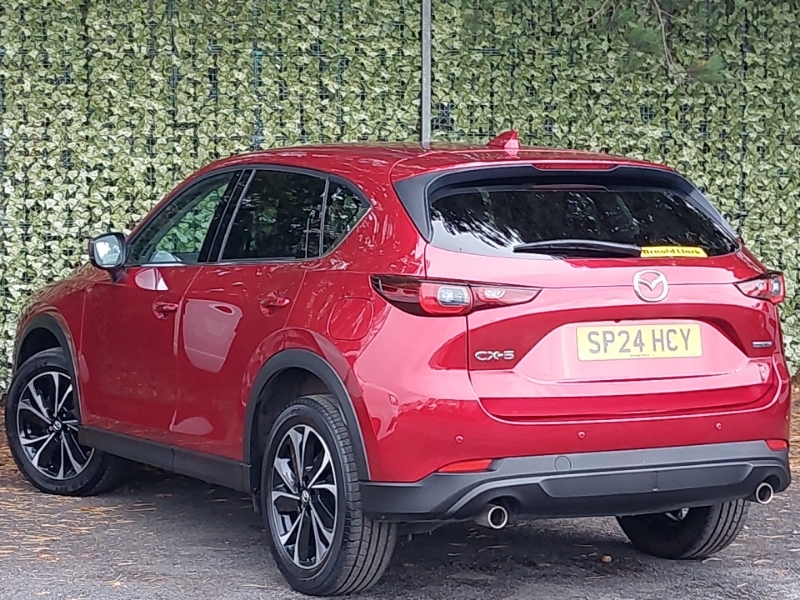 Mazda CX-5 2.0 E-skyactiv G Mhev Exclusive-line Red #2