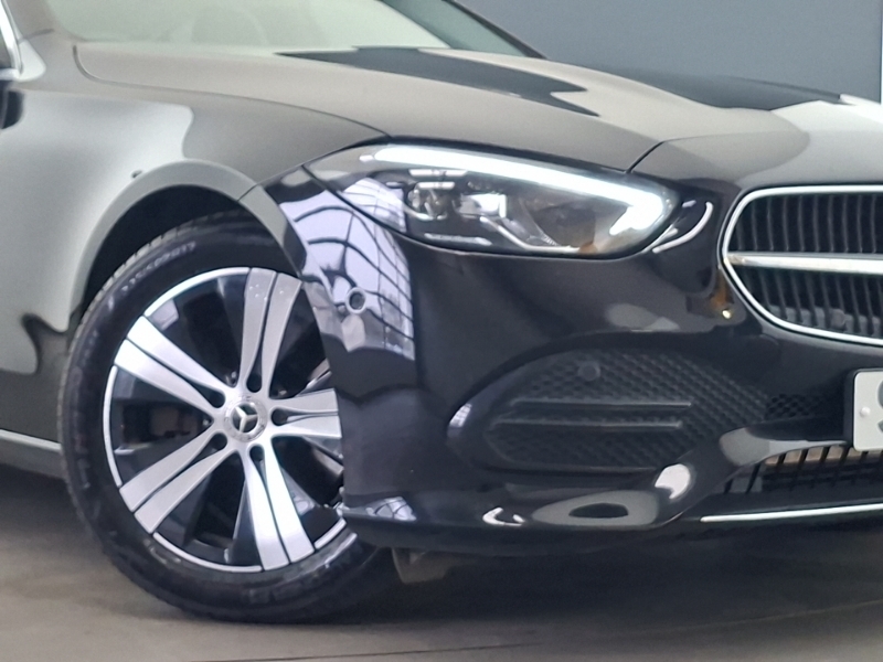 Mercedes-Benz C Class C 300 Amg Line Prem Mhe Blue #19