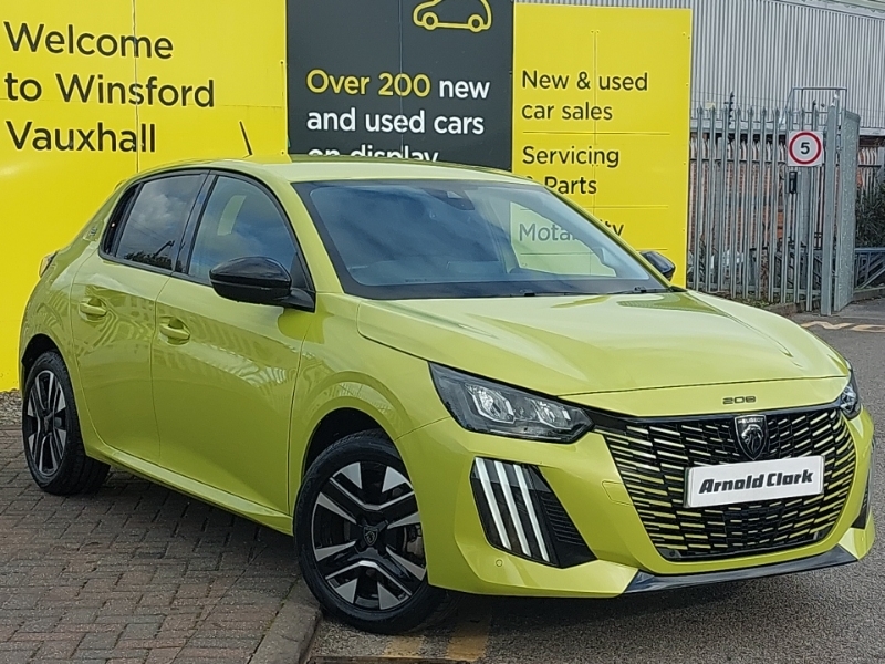 Peugeot e-208 100Kw E-style 50Kwh Yellow