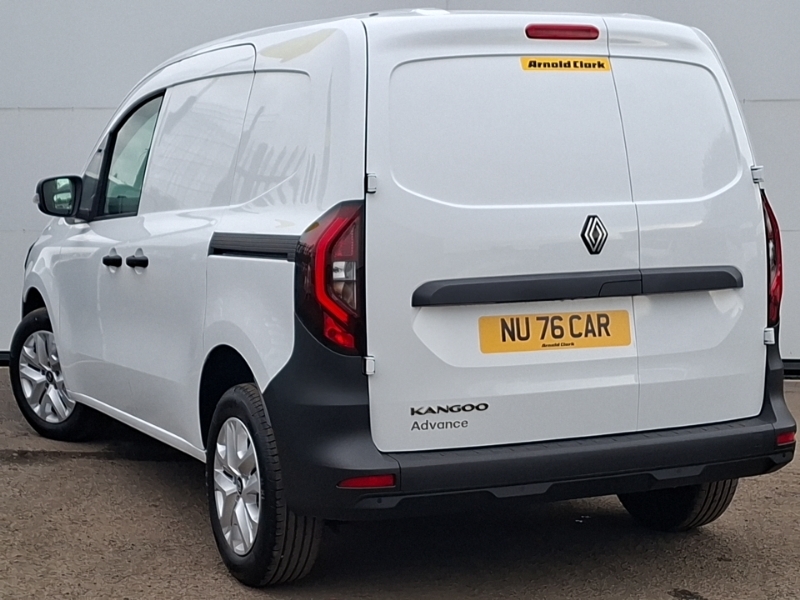 Renault Kangoo Ml19 Blue Dci 95 Advance Safety Van White #2