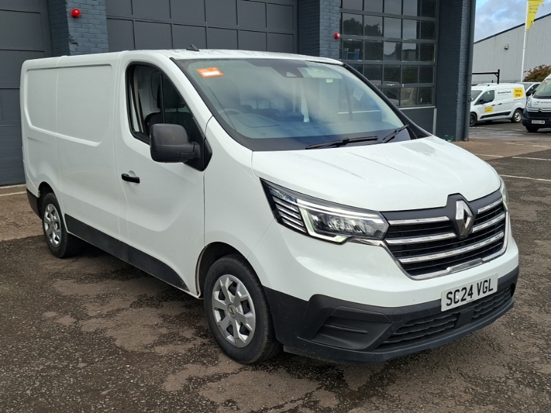 Renault Trafic Sl30 Blue Dci 130 Advance Safety Van White