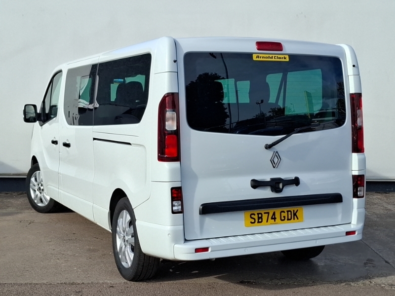 Renault Trafic Ll30 Blue Dci 110 Extra Safety 9 Seater White #2