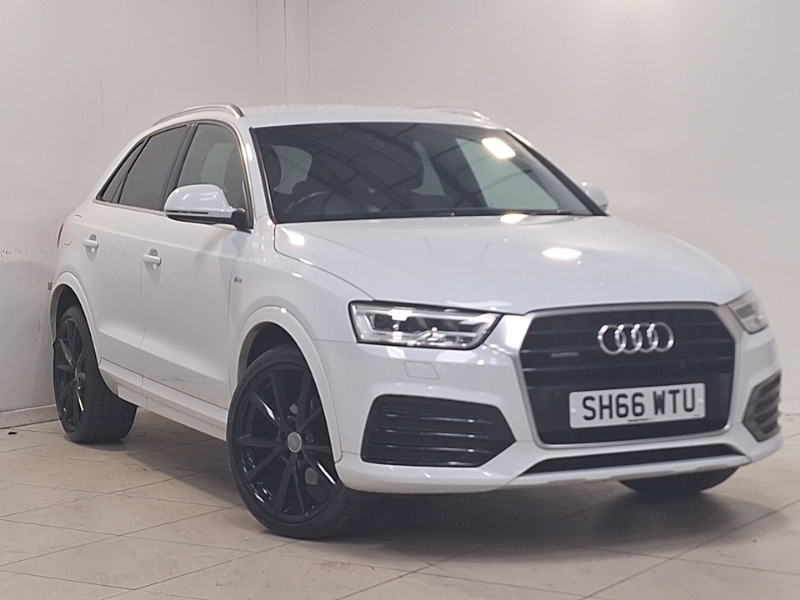 Audi Q3 2.0 Tdi 184 Quattro S Line Plus S Tronic White