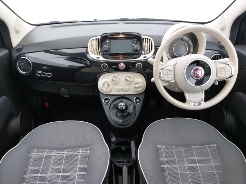 Fiat 500 1.2 Lounge Black #3