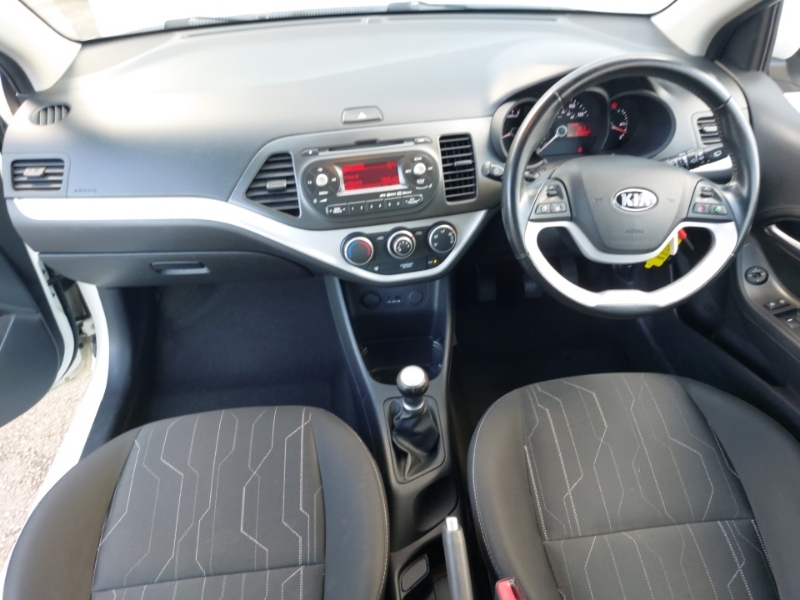 Kia Picanto 1.0 Vr7 White #3