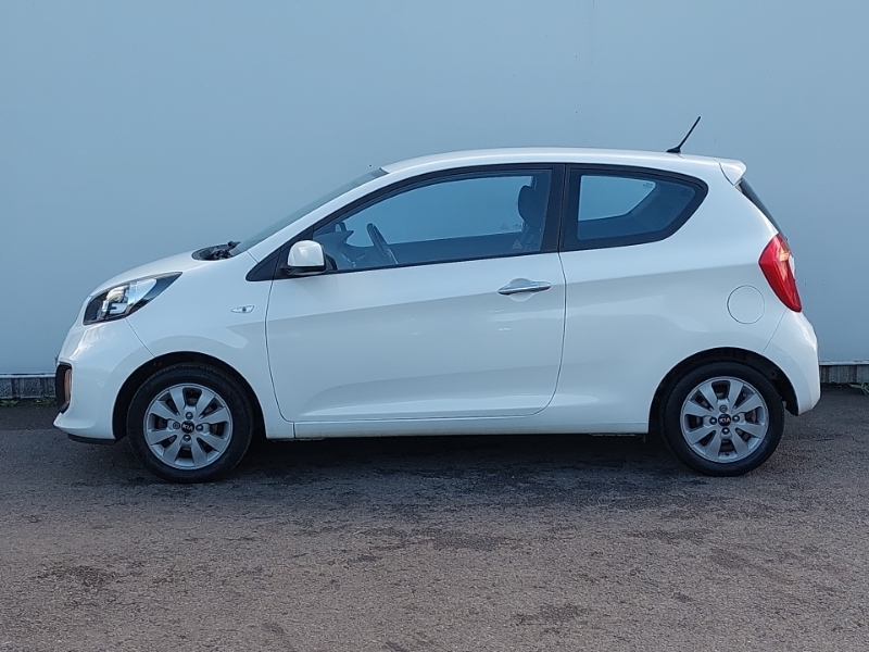 Kia Picanto 1.0 Vr7 White #4