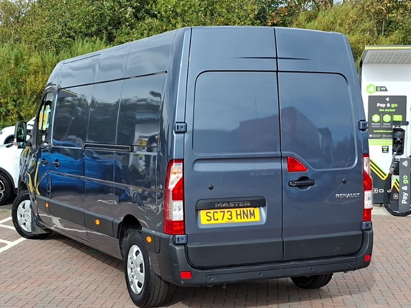 Renault Master Lm35 Blue Dci 135 Advance Medium Roof Van Blue #2