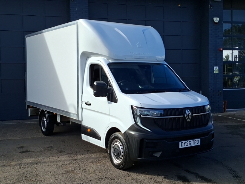 Renault Master Ll35dci 150 Advance Low Roof Chassis Cab White