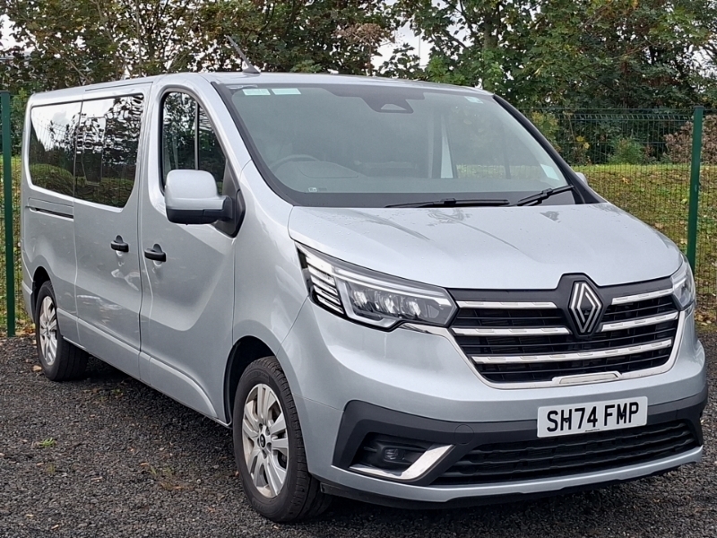 Renault Trafic Ll30 Blue Dci 110 Extra Safety 9 Seater Grey