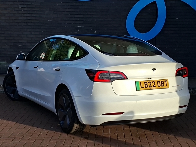 Tesla Model 3 Long Range Awd White #2