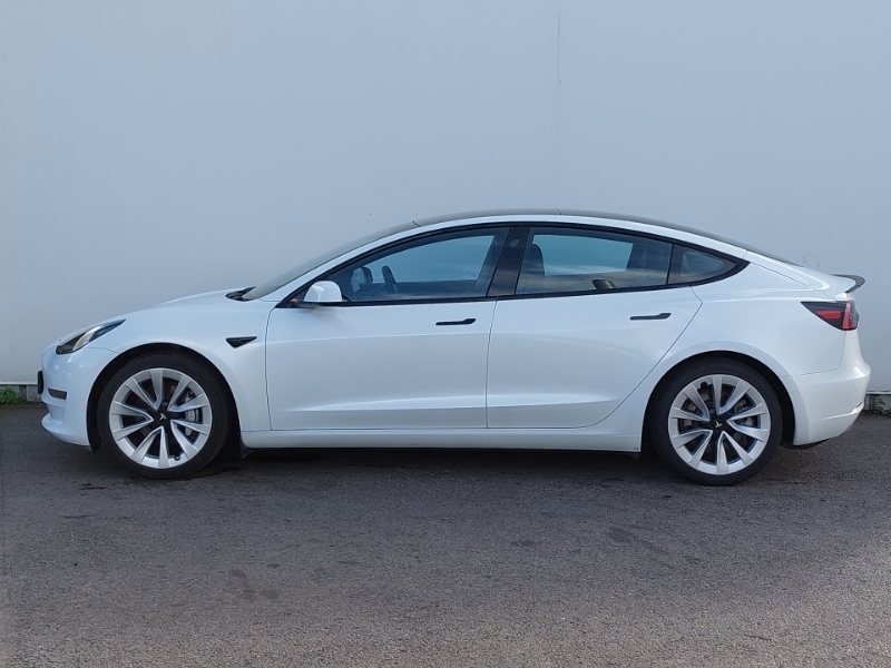 Tesla Model 3 Long Range Awd White #4