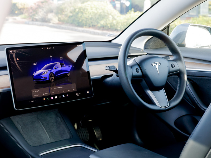 Tesla Model 3 Long Range Blue #10
