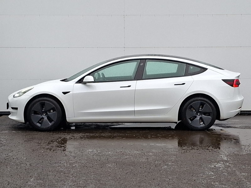 Tesla Model 3 Long Range Awd White #4