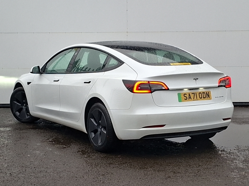Tesla Model 3 Long Range Awd White #2