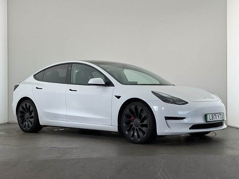 Tesla Model 3 Performance Awd Performance Upgrade White