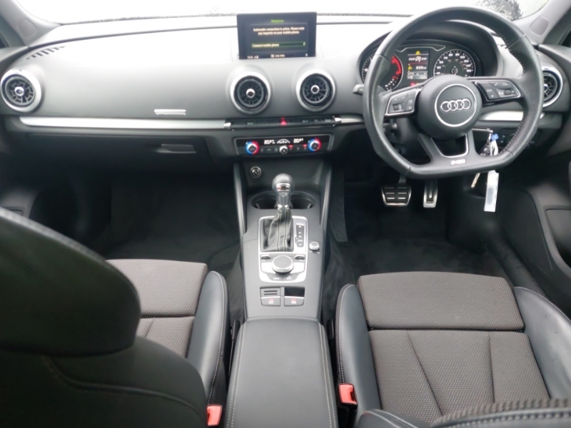 Audi A3 30 Tdi 116 Black Edition S Tronic Black #3