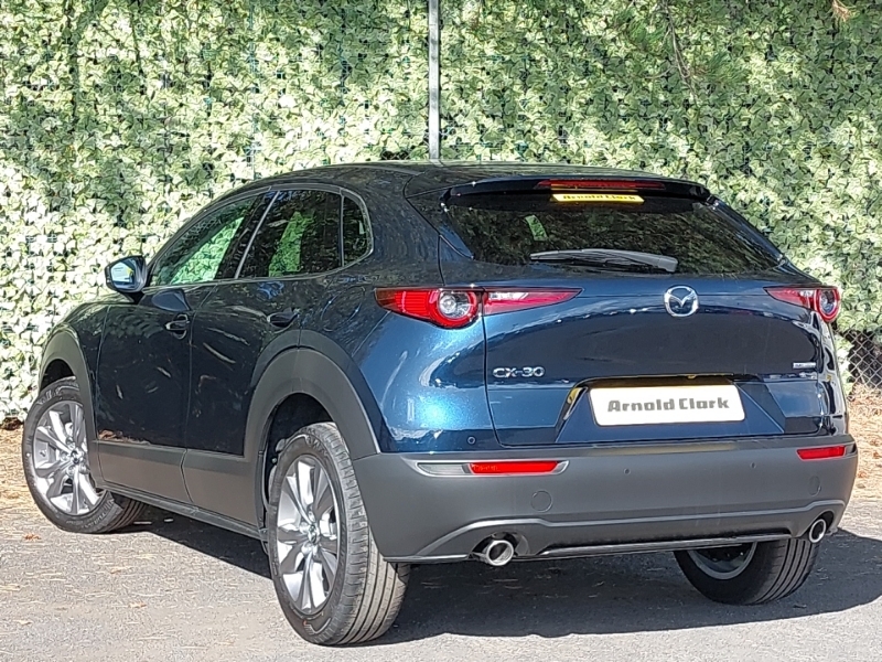 Mazda CX-30 2.5 E-skyactiv G Mhev 140 Exclusive-line Blue #2