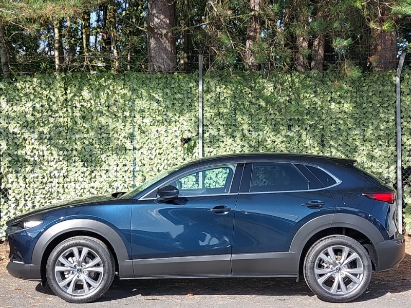 Mazda CX-30 2.5 E-skyactiv G Mhev 140 Exclusive-line Blue #4
