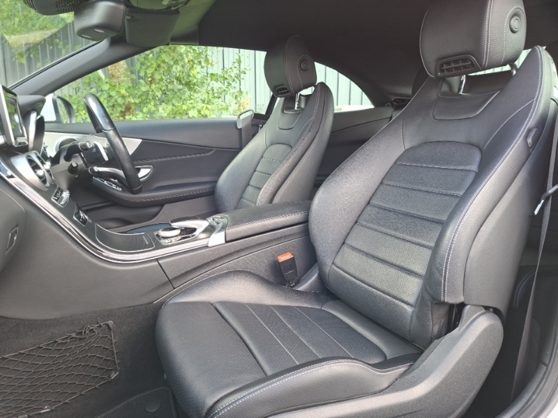 Mercedes-Benz C Class C220d Amg Line White #5