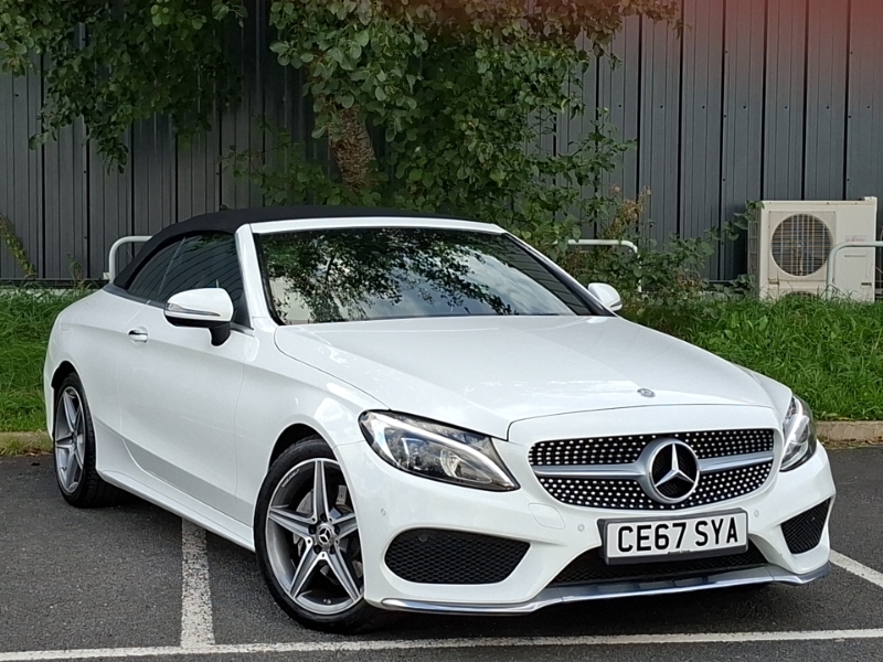 Mercedes-Benz C Class C220d Amg Line White