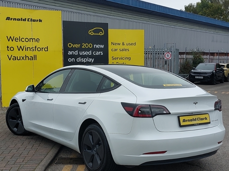 Tesla Model 3 Long Range Awd White #2