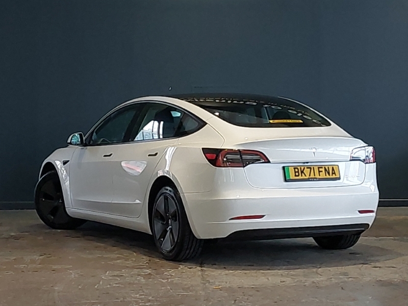 Tesla Model 3 Long Range Awd White #2