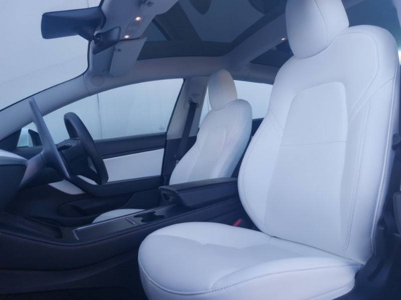 Tesla Model 3 Long Range Awd White #5