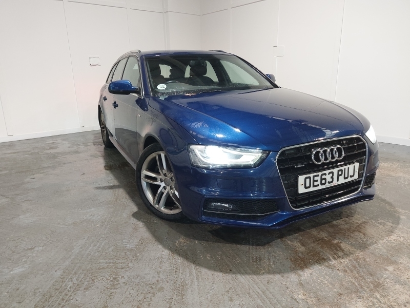 Audi A4 2.0 Tdi 177 Quattro S Line Blue