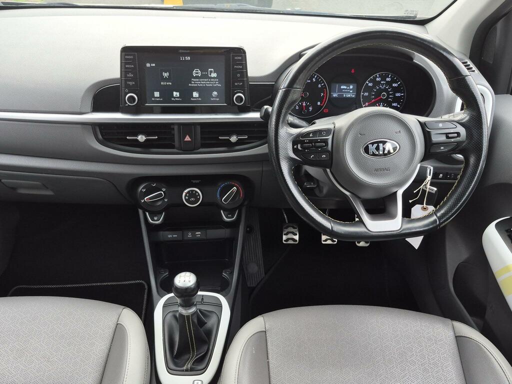 Kia Picanto 1.25 Gt-line White #13
