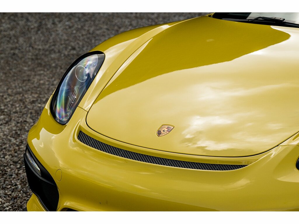 Porsche Cayman Cayman Gt4 7 Yellow #6