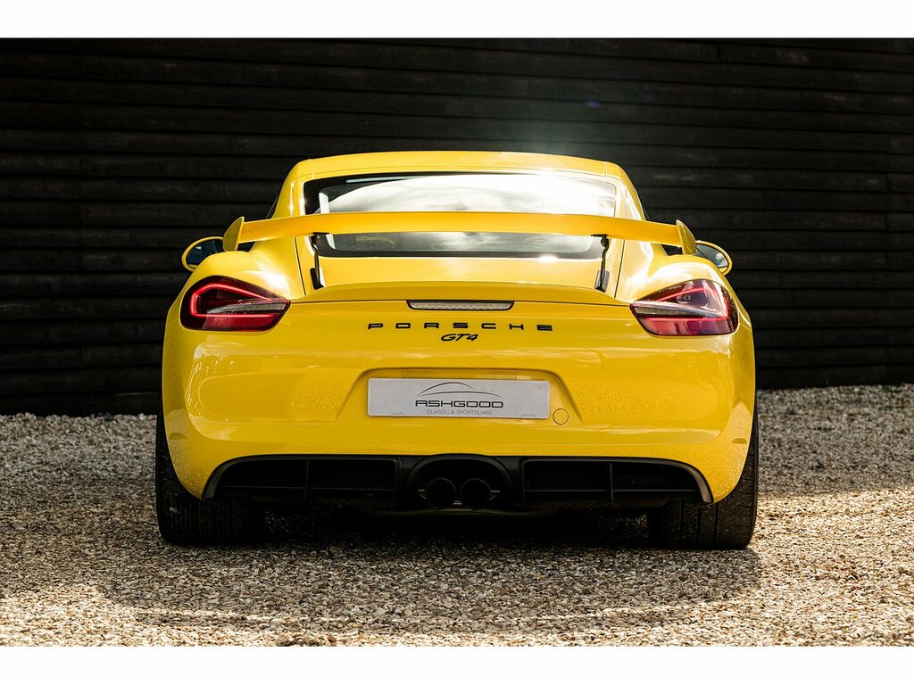 Porsche Cayman Cayman Gt4 7 Yellow #2