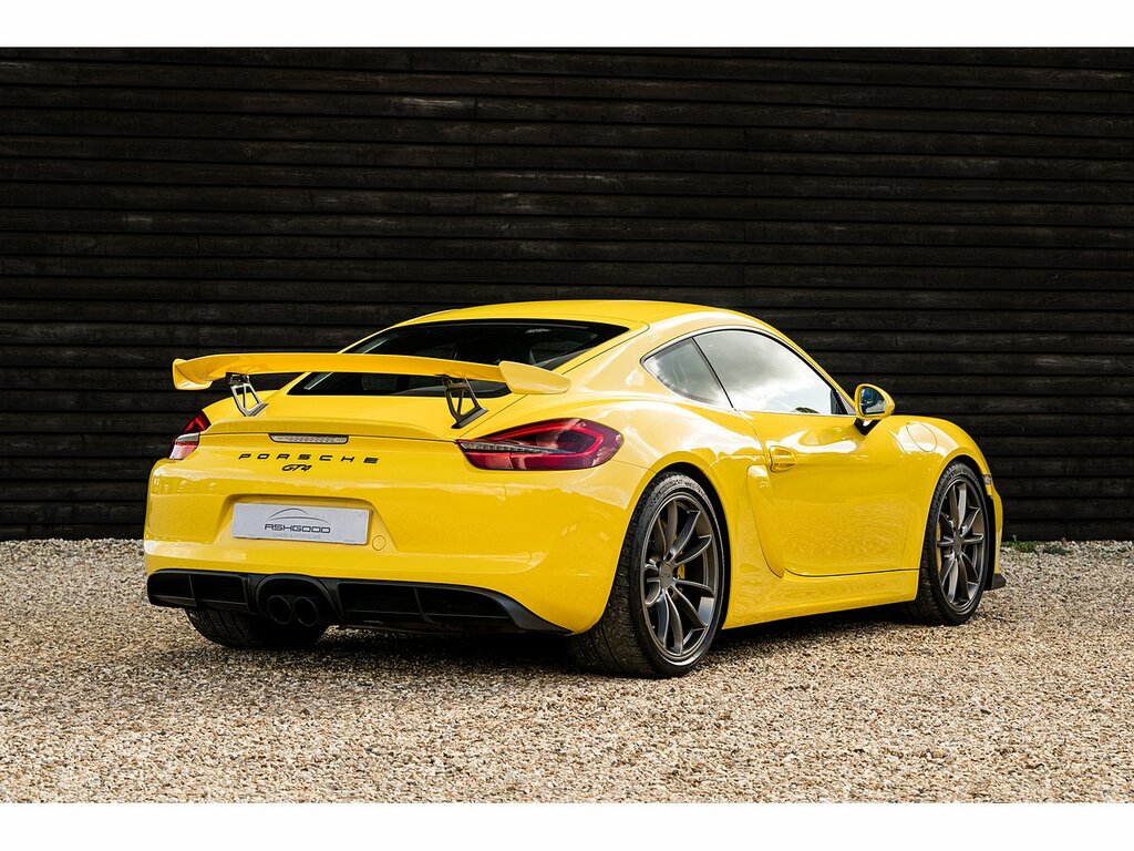 Porsche Cayman Cayman Gt4 7 Yellow #5