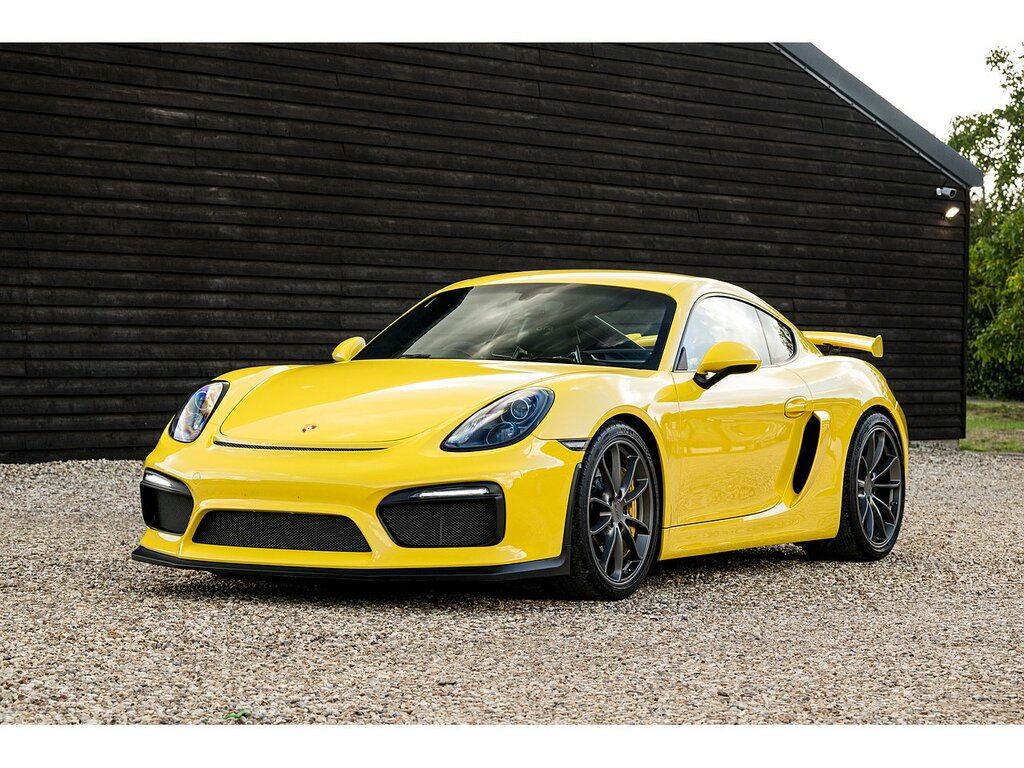 Porsche Cayman Cayman Gt4 7 Yellow #3