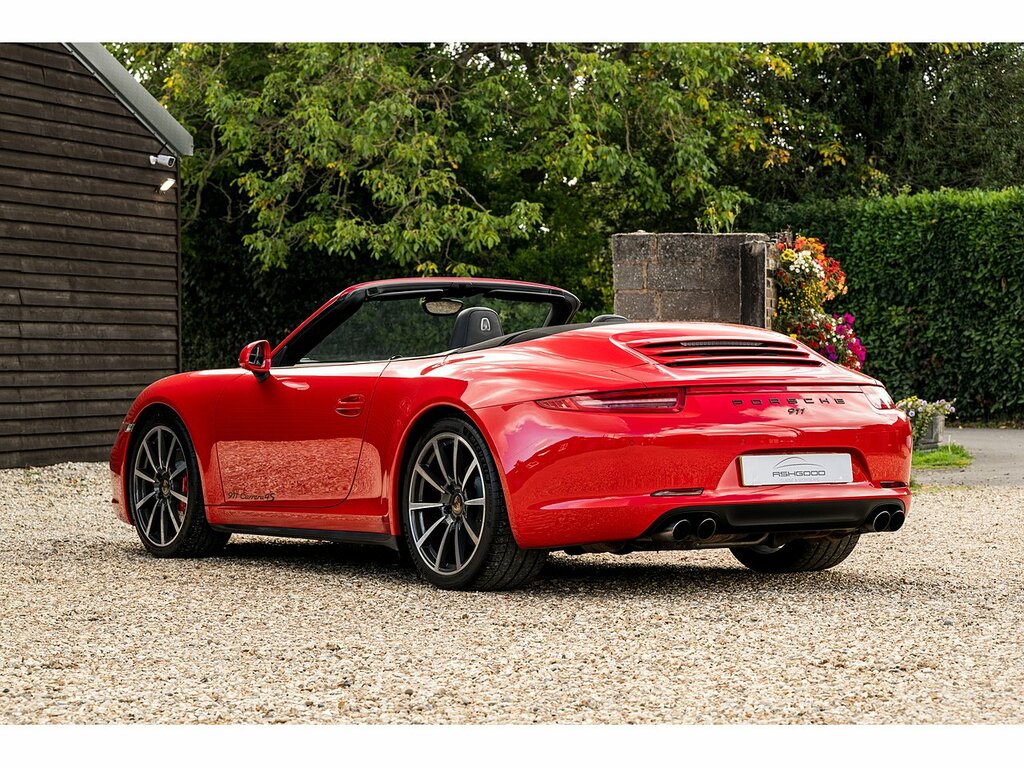 Porsche 911 Carrera 4S Pdk Cabriolet 43 Red #3