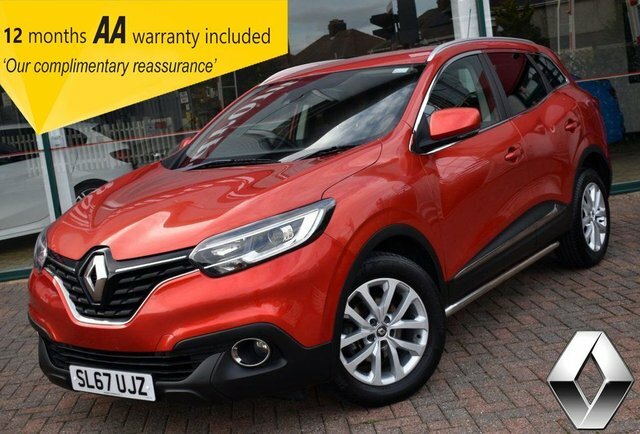 Renault Kadjar 2018 1.5Dci Dynamique Nav 6-Speed 108 Bhp Red
