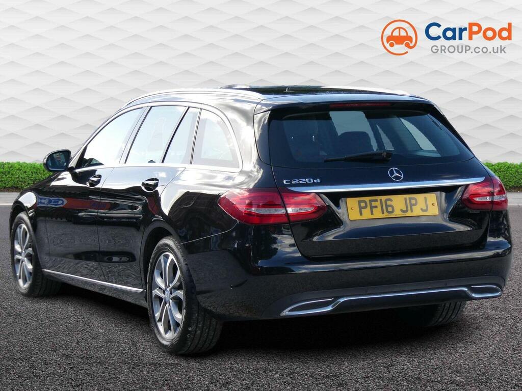 Mercedes-Benz C Class 2.1 C220d Sport 7G-tronic Euro 6 Ss Black #3