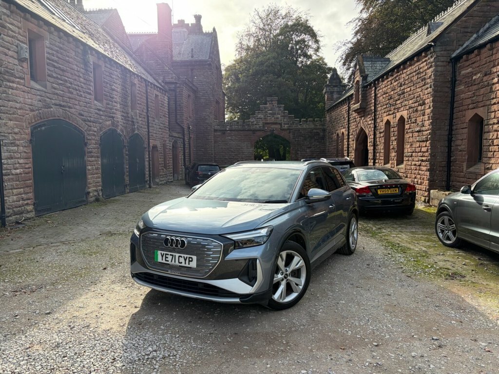 Audi Q4 E Tron 40 S Line Suv 82Kwh 204 Ps Blue