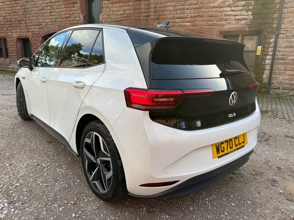 Volkswagen ID.3 Pro Performance 58Kwh 1St Edition Hatchback El White #6