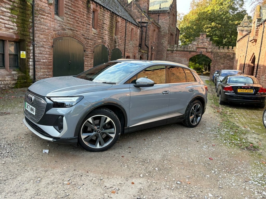 Audi Q4 E Tron 35 S Line Suv 55Kwh 170 Ps Grey #3