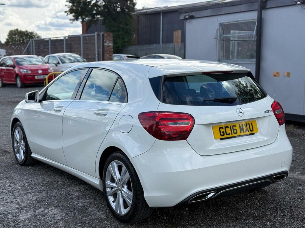 Mercedes-Benz A Class 1.5 A180d Sport Euro 6 Ss White #5